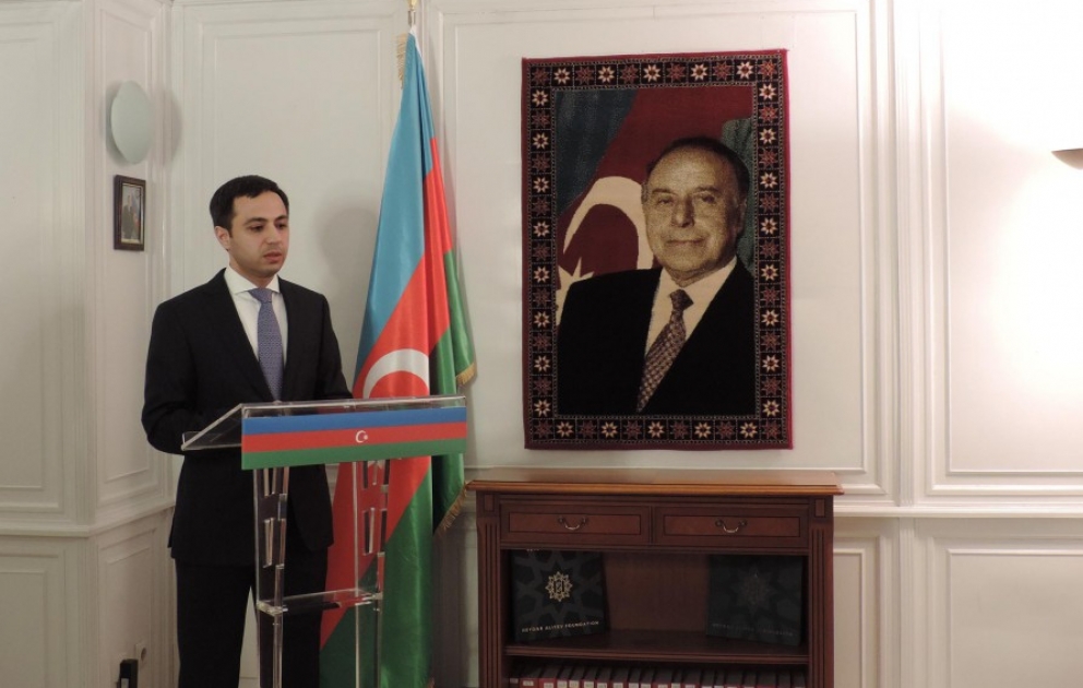 National leader Heydar Aliyev`s 93rd anniversary marked in Madrid