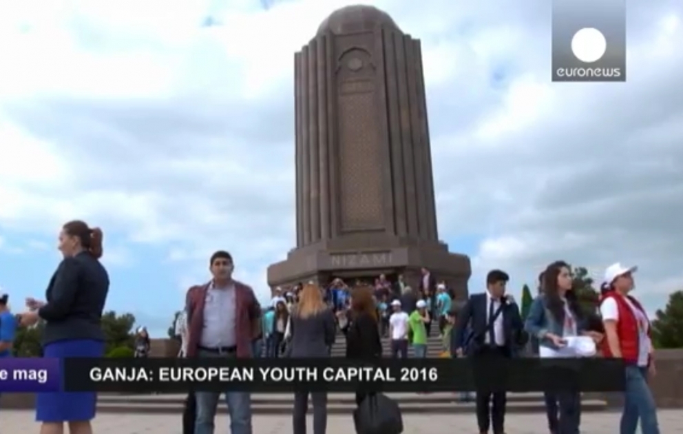 "Euronews" telekanalında “Gəncə-2016-cı il Avropa Gənclər Paytaxtı" barədə reportaj yayımlanıb