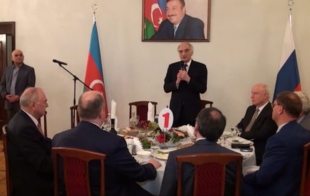 Moskvada Azərbaycanın xalqının ümummilli liderı Heydər Əliyevin xatirəsi yad edilib