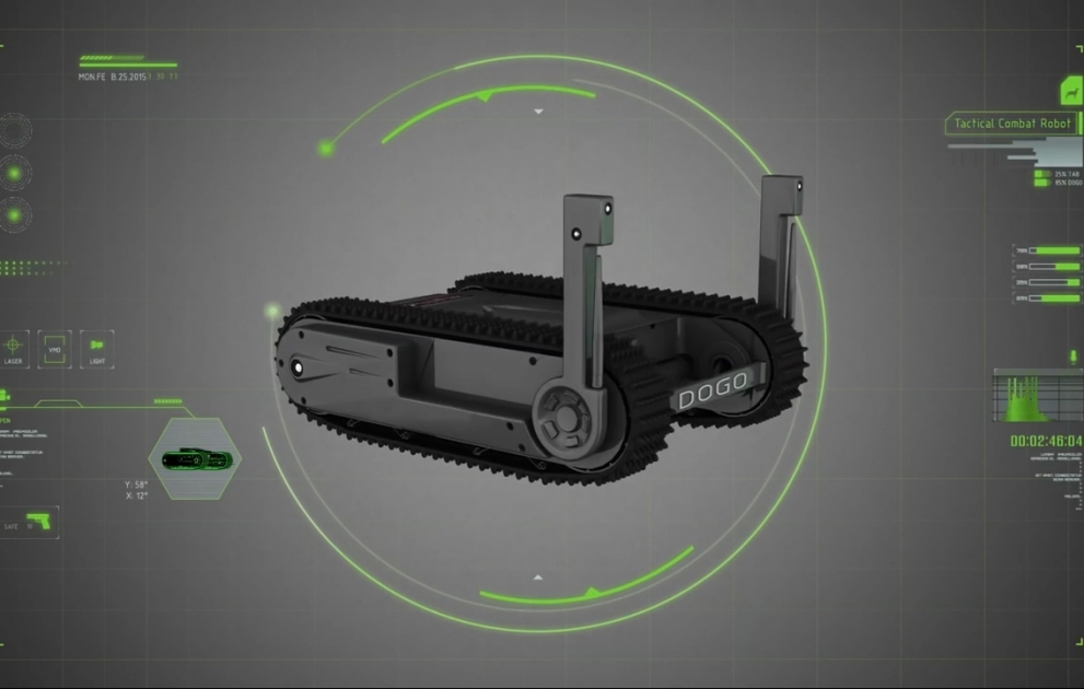 İsrail tapança ilə silahlanmış robot hazırlayıb