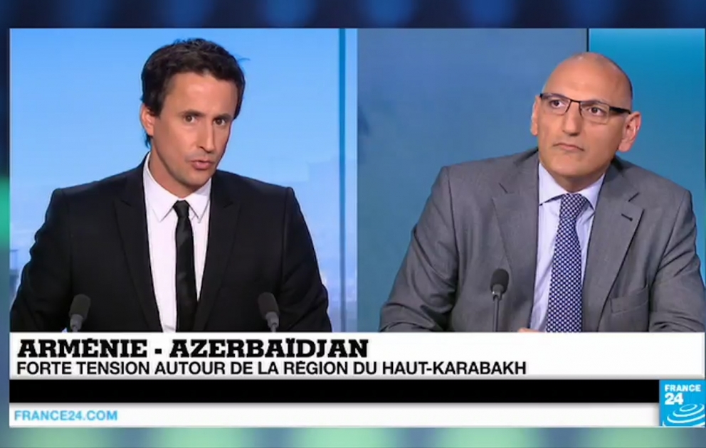 Fransadakı səfirimizin “France 24” telekanalında müsahibəsi yayımlanıb