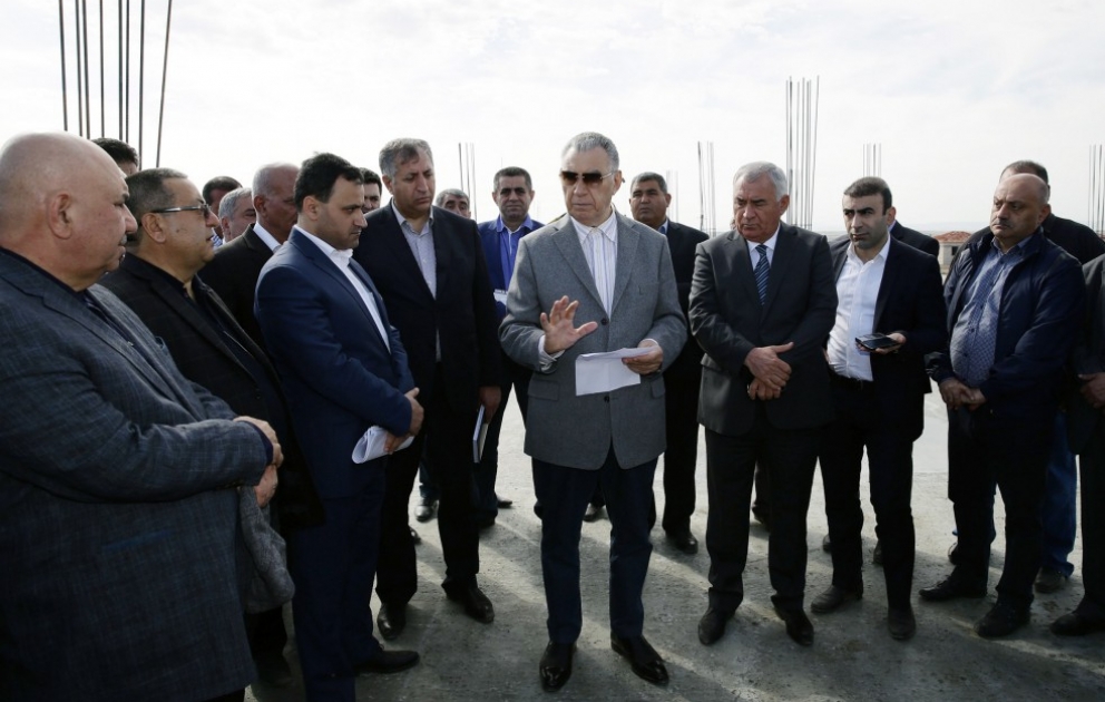Baş nazirin müavini Əli Həsənov Füzuli, Ağdam və Tərtər rayonlarında olub
