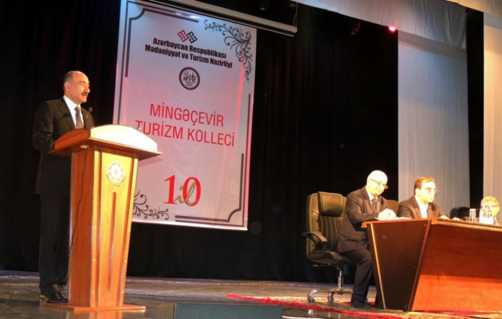 Mingəçevir Turizm Kolleci 10 illik yubileyini qeyd edib