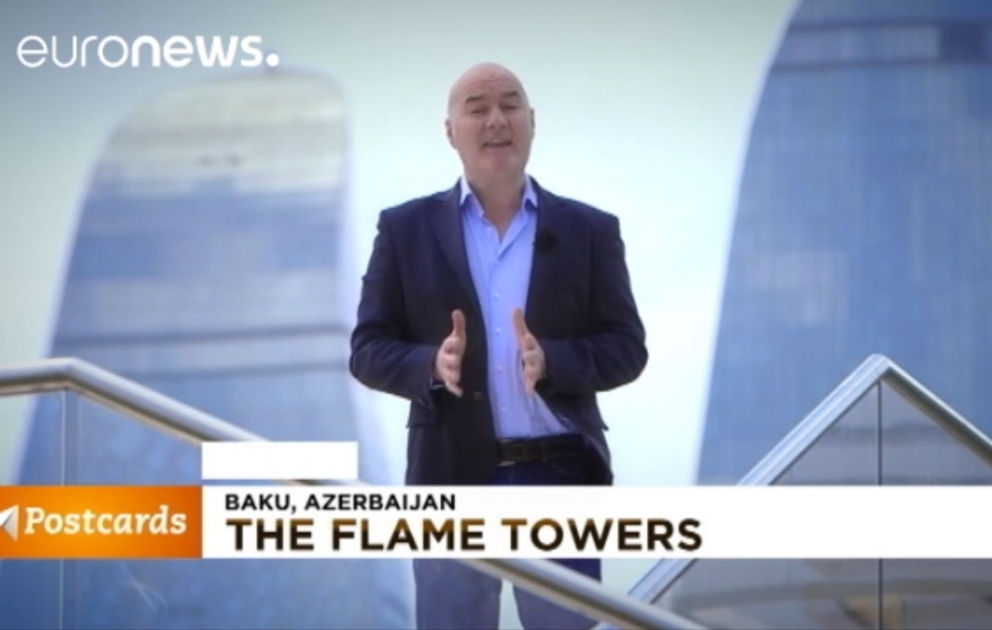 Euronews - Postcards from Azerbaijan: The Baku Flame Towers