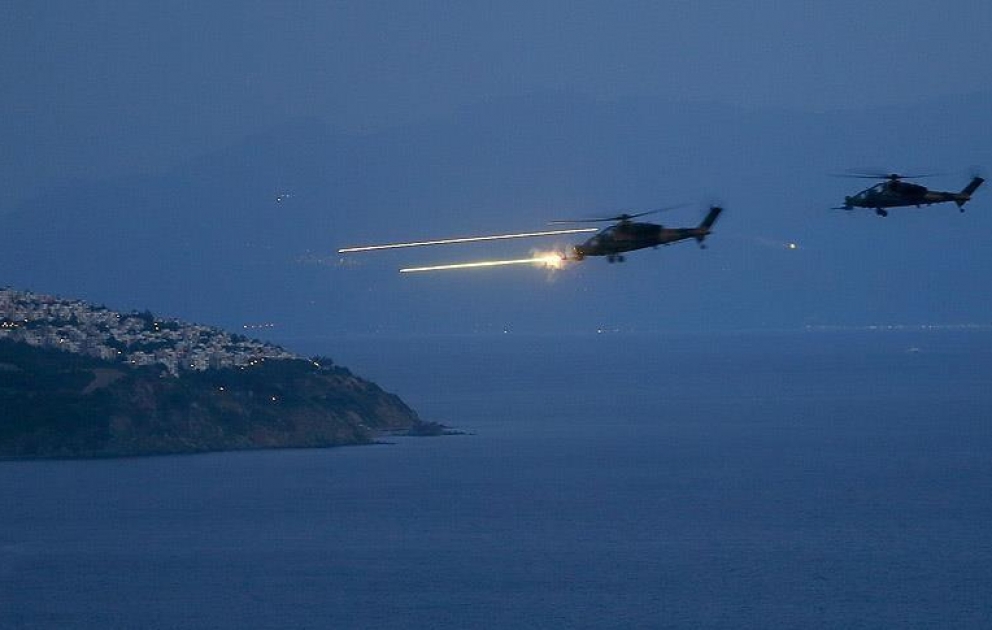 Azərbaycan hərbçilərinin də iştirak etdiyi "Efes-2016" beynəlxalq təlimlərindən görüntülər