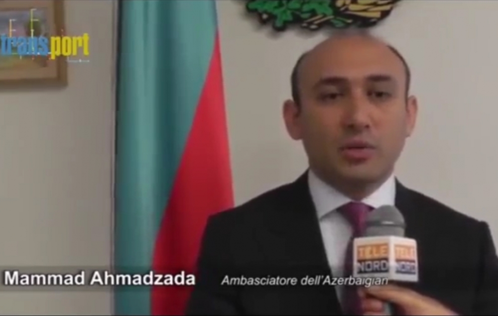 İtaliya televiziyasında Azərbaycanın nəqliyyat imkanlarından danışılıb