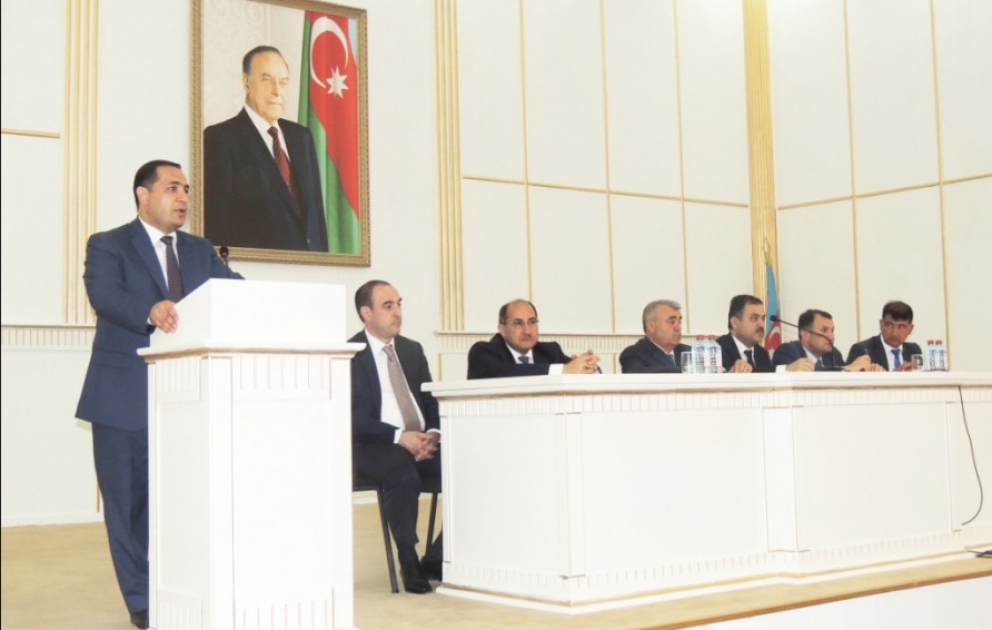Göyçayda aqrar müşavirə keçirilib