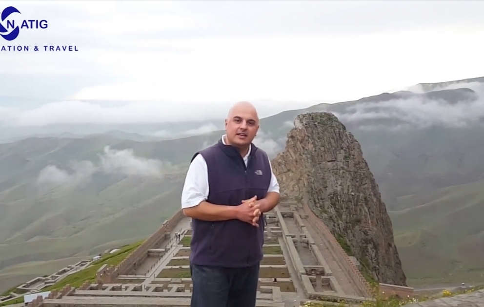 Exciting video clip of American journalist: Explore Nakhchivan
