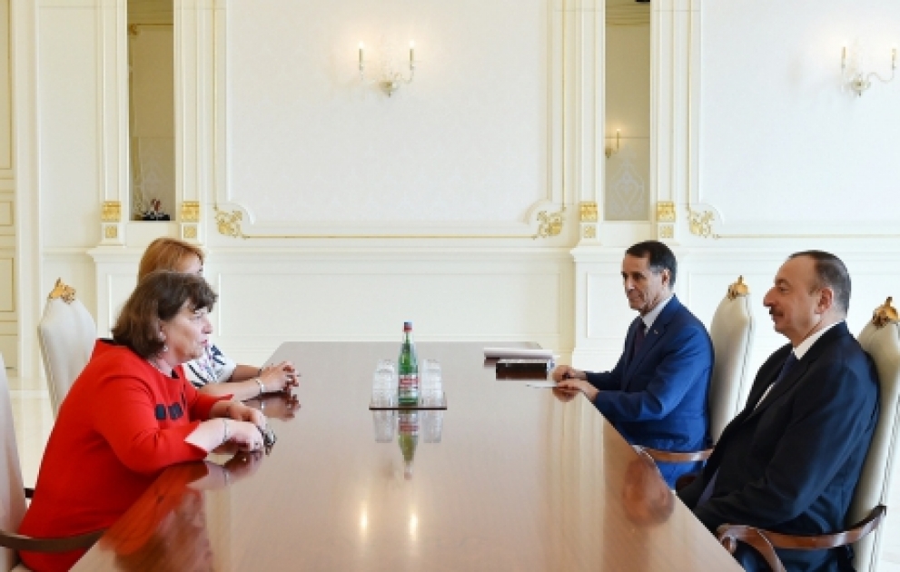 President Ilham Aliyev received European Parliament representatives
