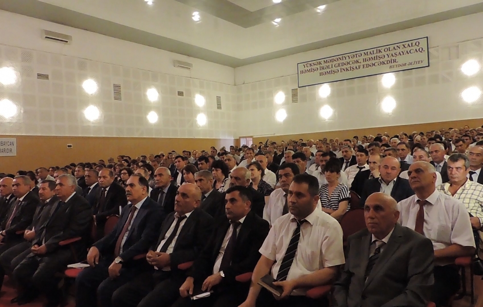 Ağsuda aqrar sektorun
ənənəvi sahələrinin inkişaf perspektivləri
müzakirə olunub