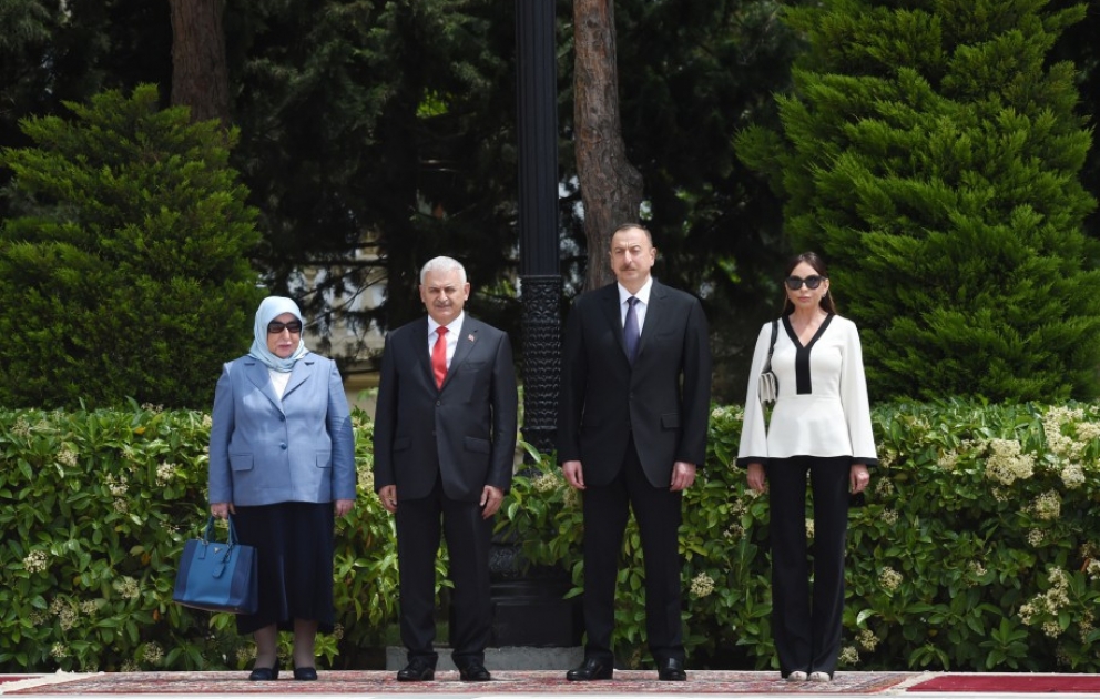 Official welcoming ceremony was held for Turkish Prime Minister
