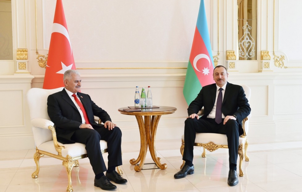 President Ilham Aliyev and Turkish Prime Minister Binali Yildirim held a one-on-one meeting