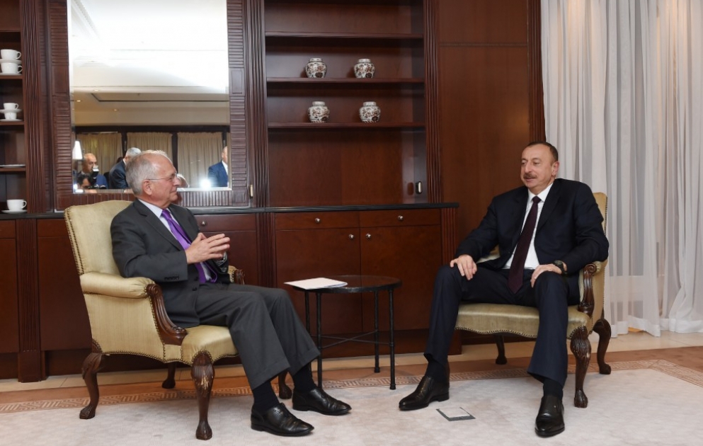 President Ilham Aliyev met with chairman of Munich Security Conference