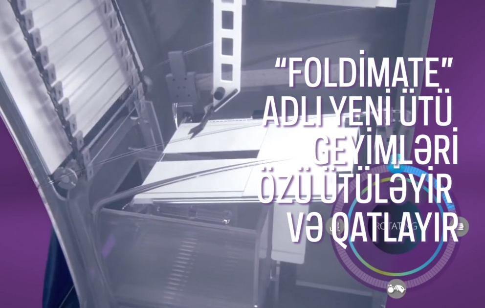 Amerikalı mütəxəssislərdən yeni ixtira: ütü-maşın