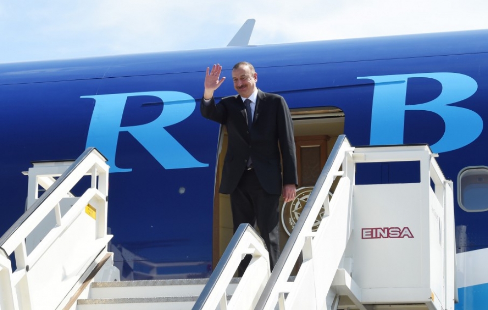 President Ilham Aliyev completed his working visit to Germany