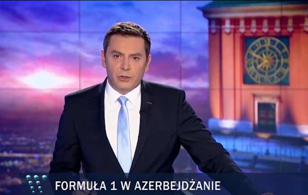 Polşa televiziyasında Bakıda keçiriləcək “Formula-1” yarışları barədə reportaj yayımlayıb