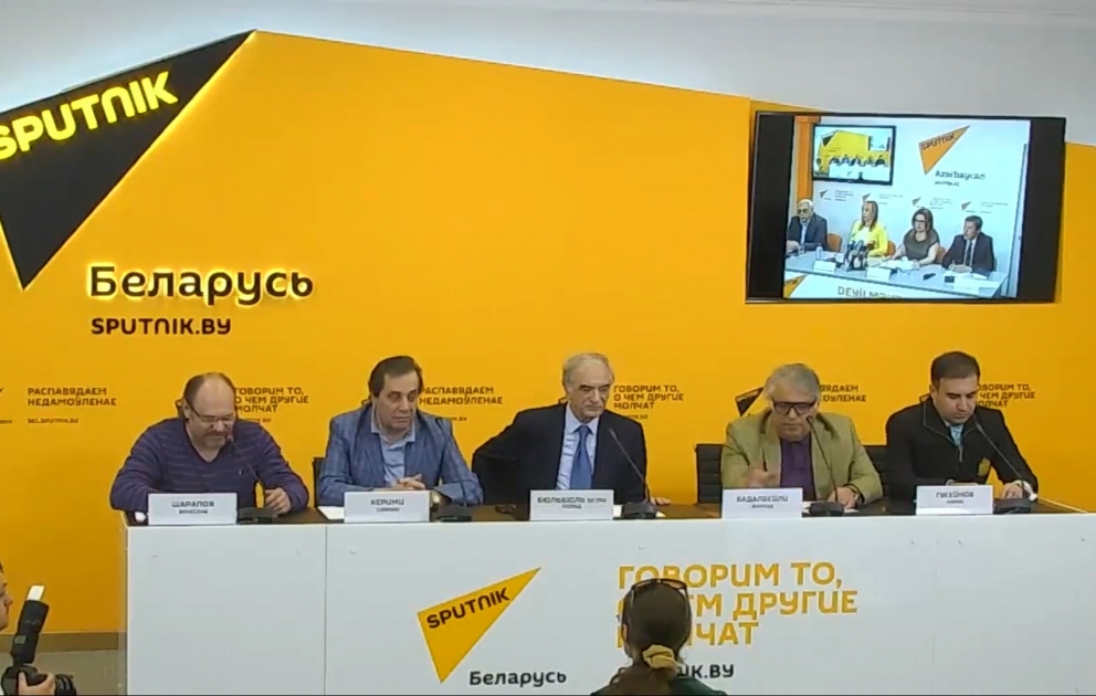Azərbaycanın Rusiya Federasiyasındakı səfiri Polad Bülbüloğlu ilə Minsk-Bakı videokörpüsü keçirilib