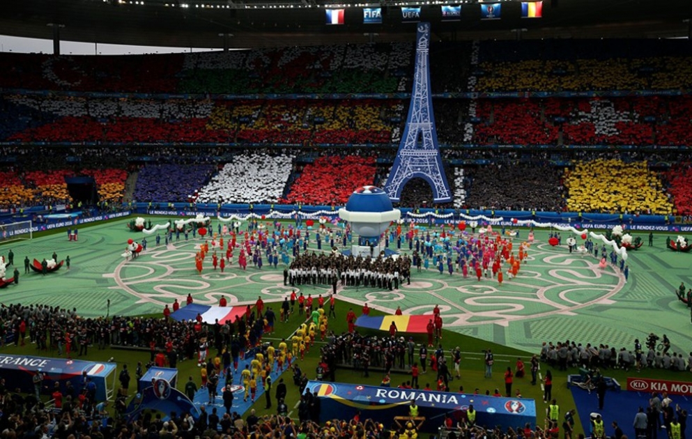 Fußball-EM 2016 in Frankreich feierlich eröffnet