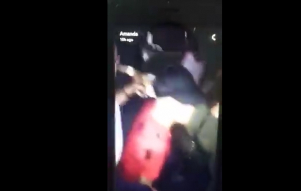Orlandoda atışmanın ilk anları kameraya düşüb