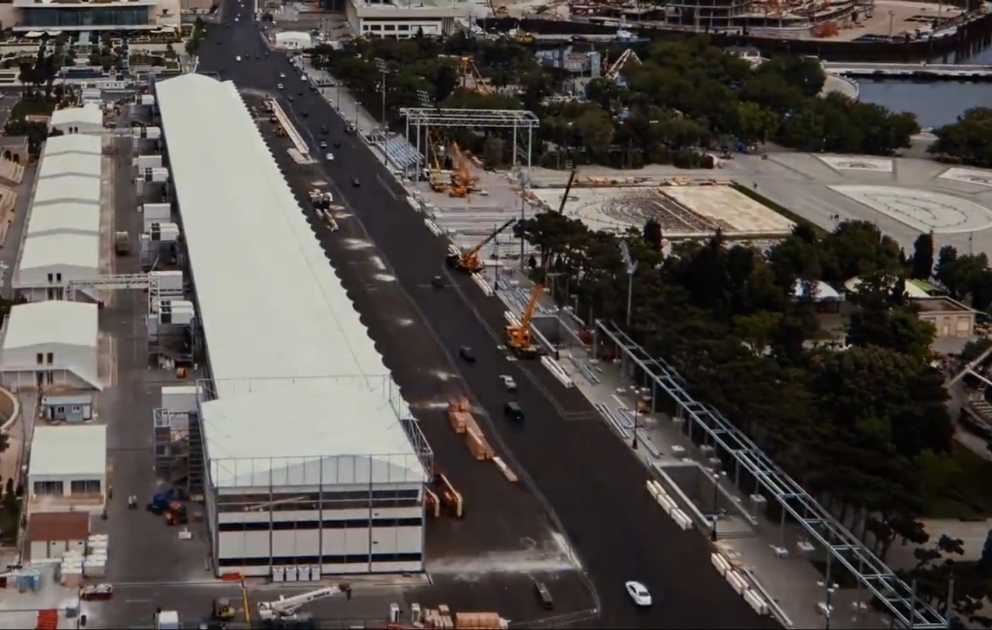 Preparations for Formula 1in one minute