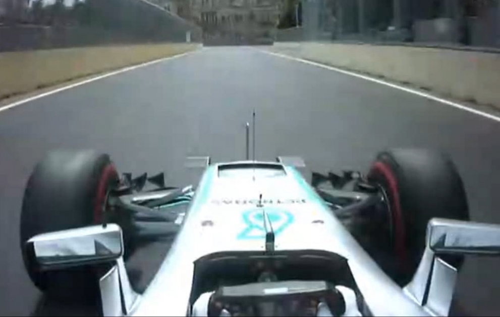 Formula-1 Avropa Qran-prisinin birinci test yürüşündə maraqlı hadisə baş verib
