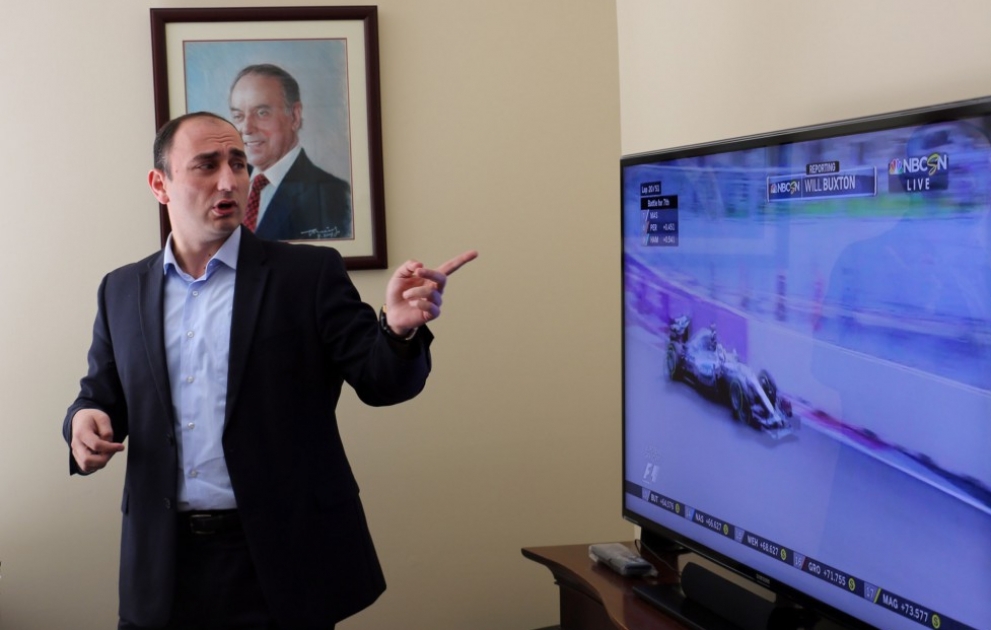 Bakıda keçirilən Formula-1 Avropa Qran-pri yarışı ABŞ-ın idman kanalları vasitəsilə də yayımlanıb