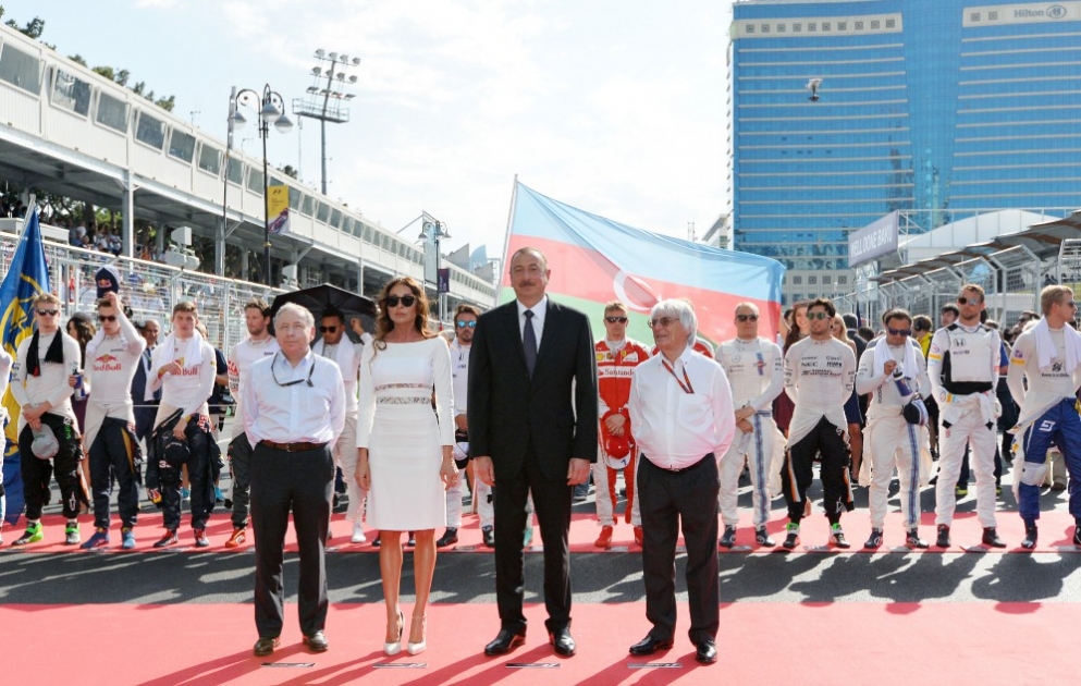 Le Grand Prix d'Europe de Formule 1 s’est terminé avec succès 
Le président Ilham Aliyev a assisté aux cérémonies d'ouverture et la course finale du GP
