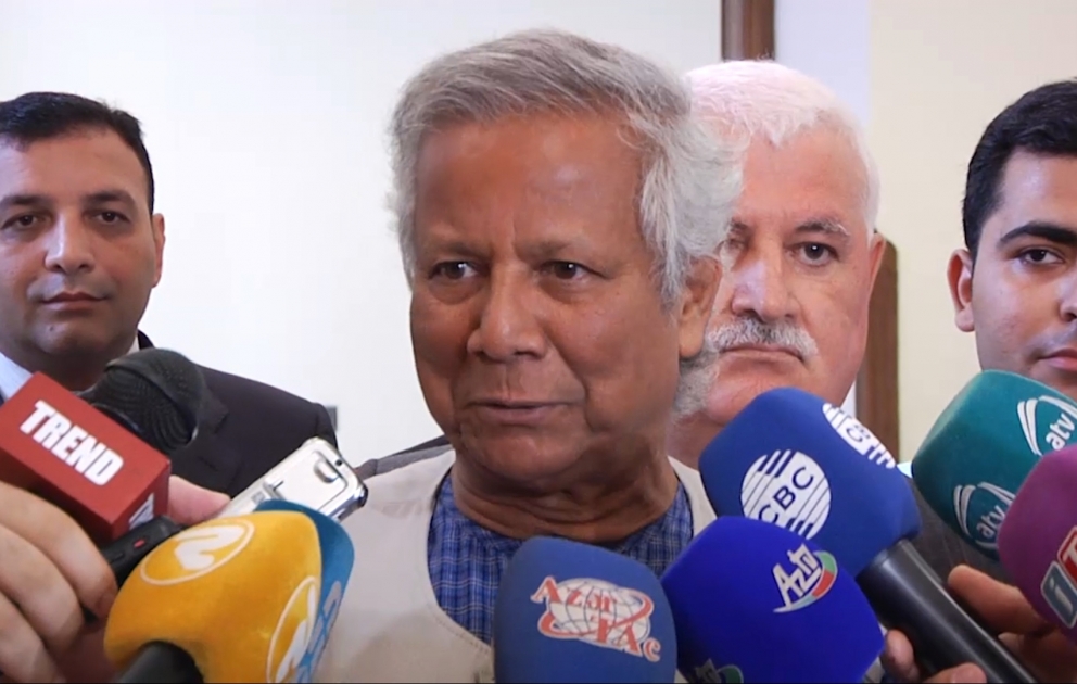 Məhəmməd Yunus: Dünyanın maliyyə sistemi yanlış qurulub