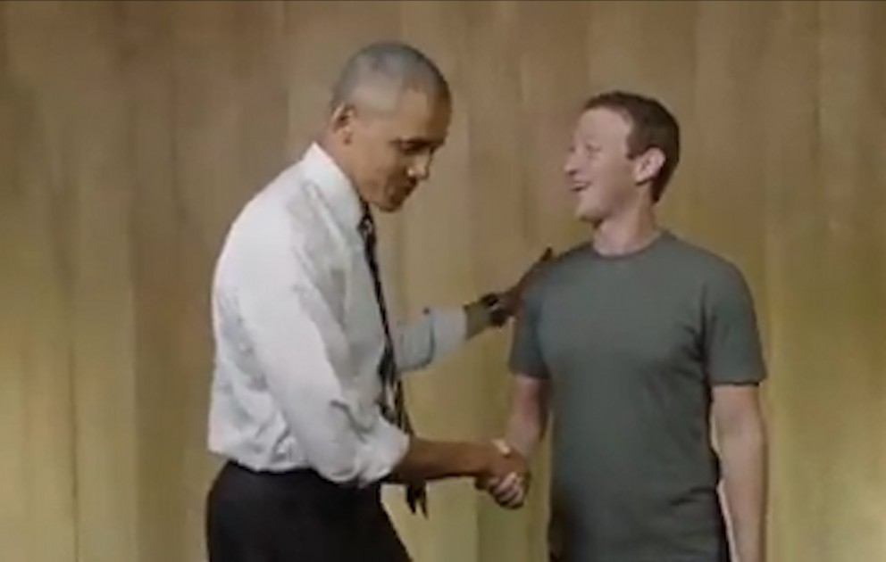 Zuckerberg discusses technology with president Obama