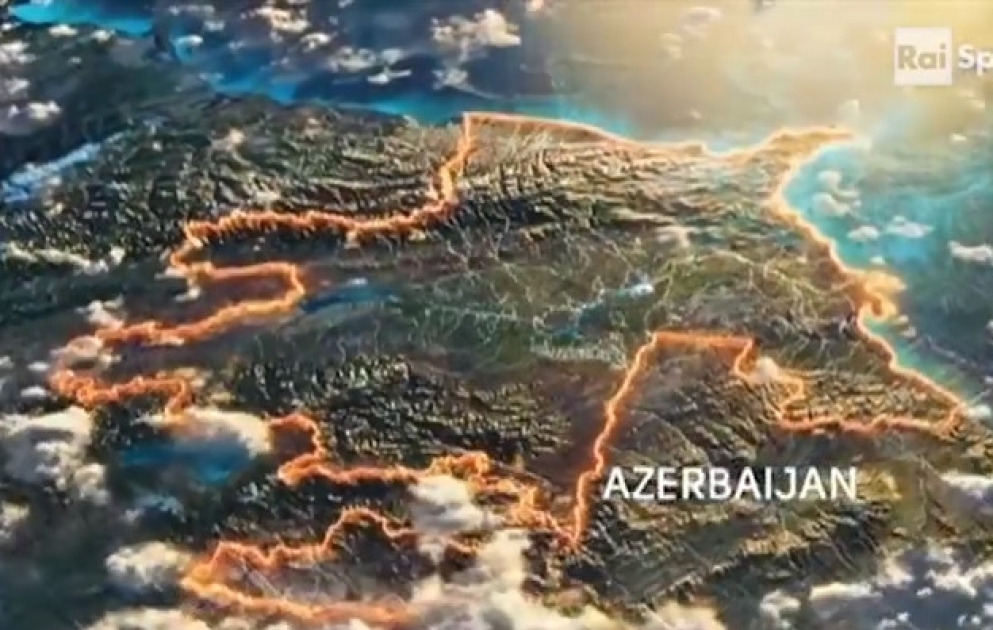 На итальянском телеканале «RAI 1» представлен репортаж об Азербайджане