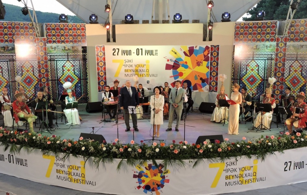 В Шеки начался VII Международный музыкальный фестиваль «Шелковый путь»
