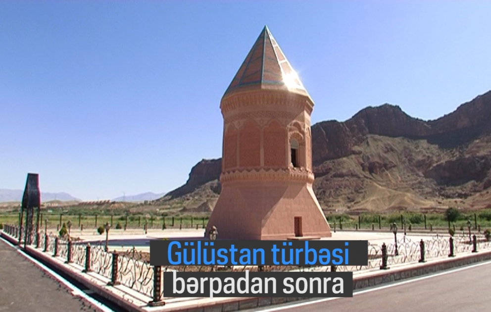 Gülüstan türbəsi bərpa olunub