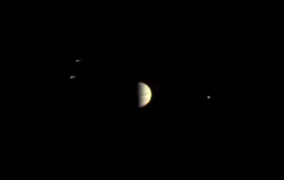 NASA Yupiter və onun peyklərinin videosunu yayıb