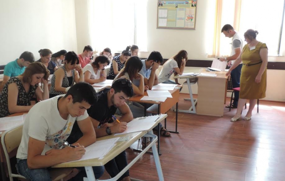 Xaçmazda şimal bölgəsinin məzunları biliklərini sınayıblar