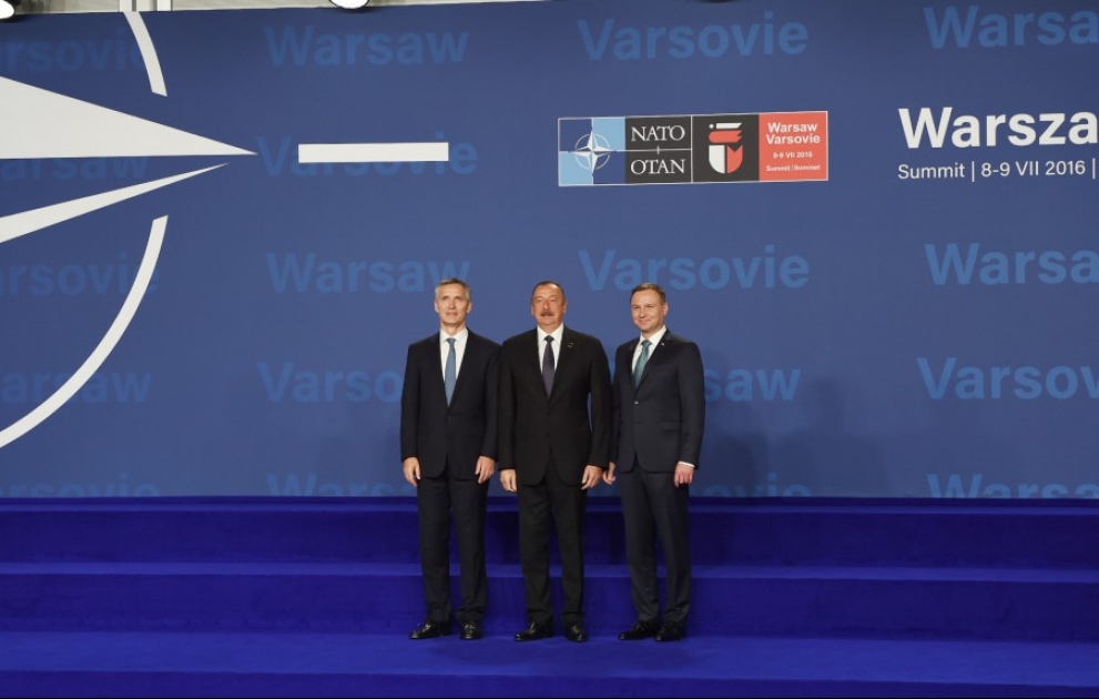 Varsovie : le président Ilham Aliyev participe à l’ouverture du sommet de l’OTAN