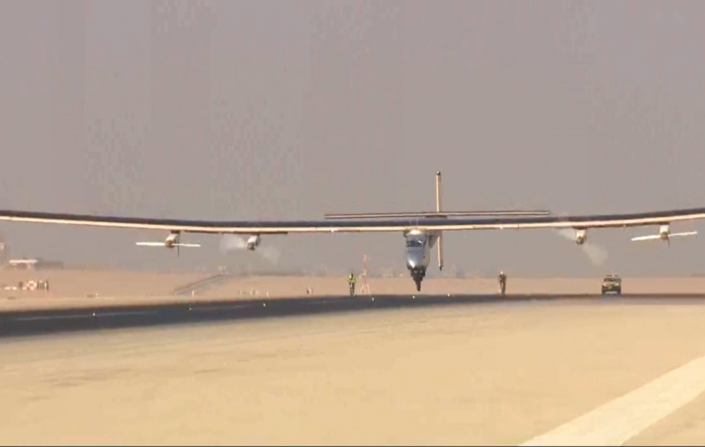 L’avion solaire termine son tour du monde