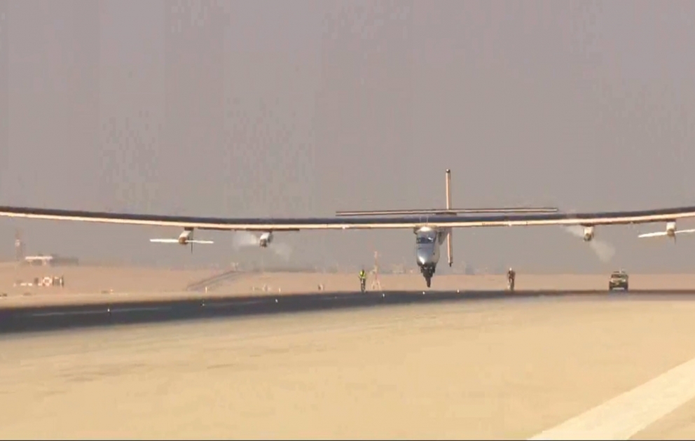 Solarflugzeug beendet seine Reise um die Welt