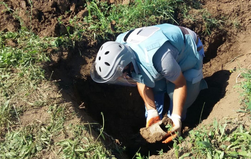В Тертерском и Товузском районах обнаружены неразорвавшиеся боеприпасы