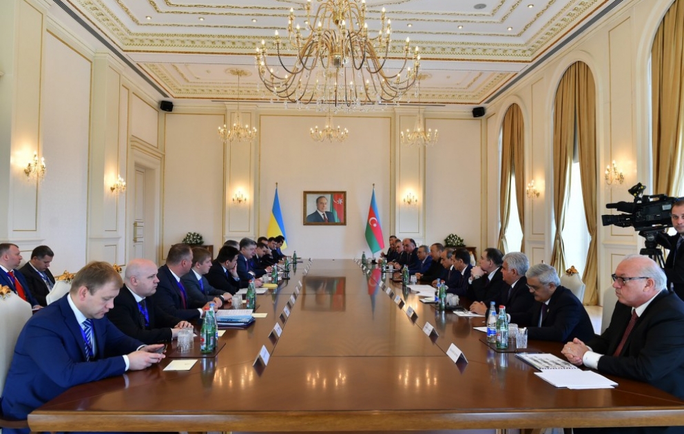 5. Sitzung des Rates der Präsidenten von Aserbaidschan und der Ukraine