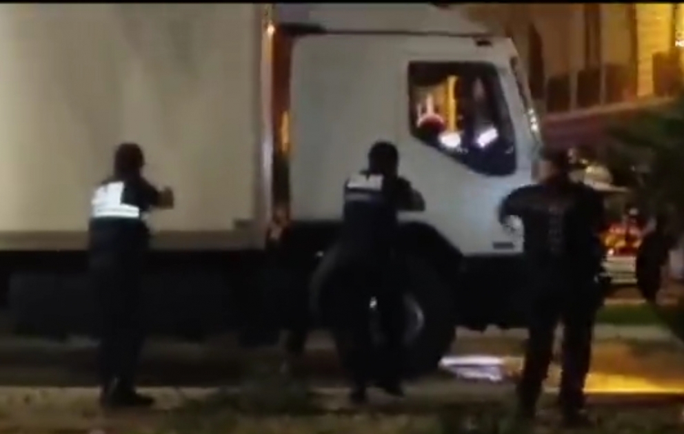 Fransa polisinin Nitsada terror aktını törədəni güllələdiyi  VİDEO  yayılıb