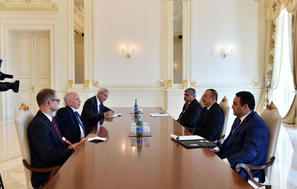 Le président Ilham Aliyev a reçu une délégation suisse conduite par le conseiller fédéral Ueli Maurer