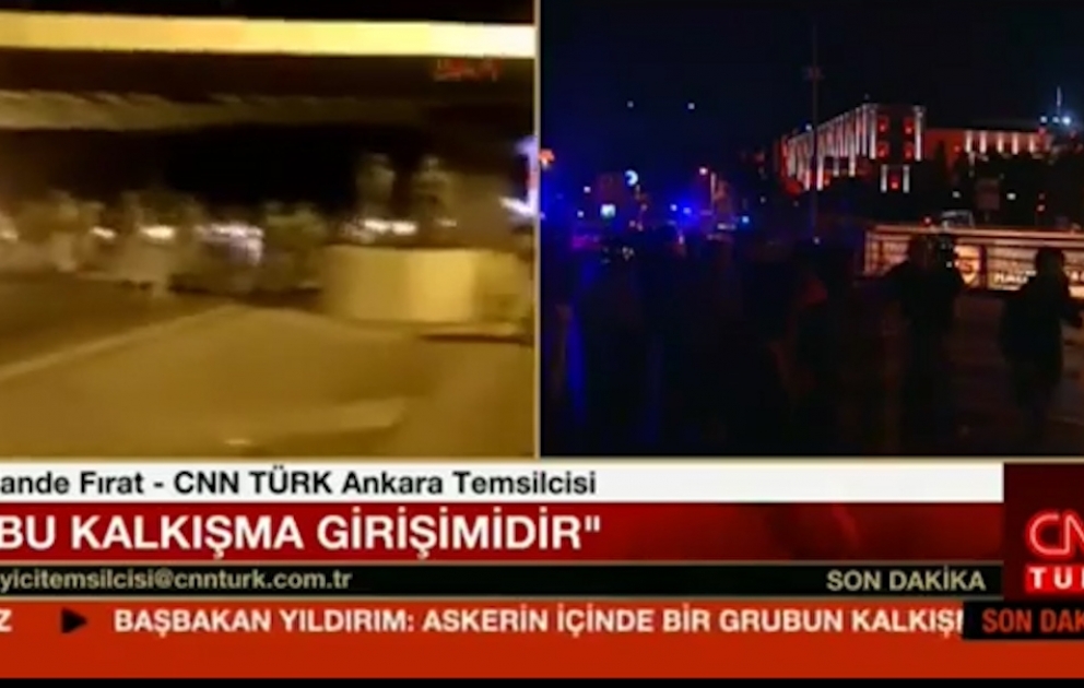 Türkiyənin baş naziri: Ölkədə hərbi çevrilişə cəhd olunub