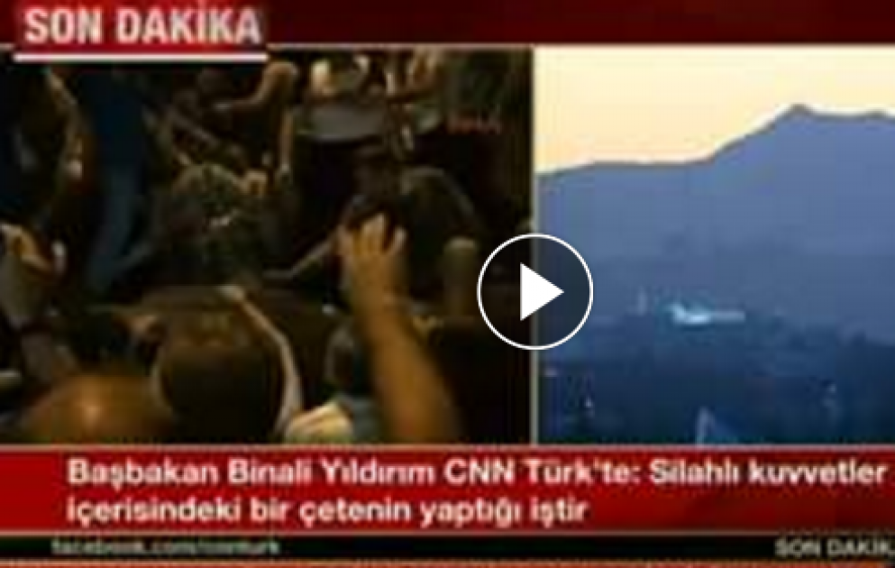 Türkiyənin Baş naziri CNN Türk-də: Hazırda qiyamla bağlı 120 nəfər həbs edilib