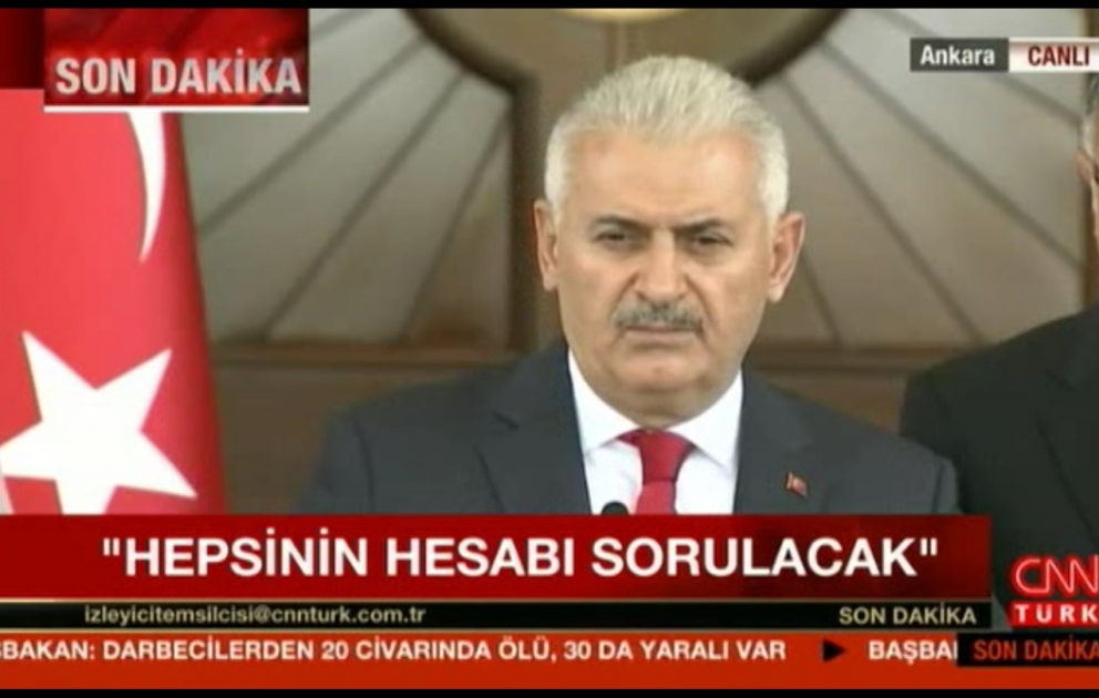 Baş nazir xalqa səsləndi: Bu gün birlikdə Türkiyə olmaq günüdür