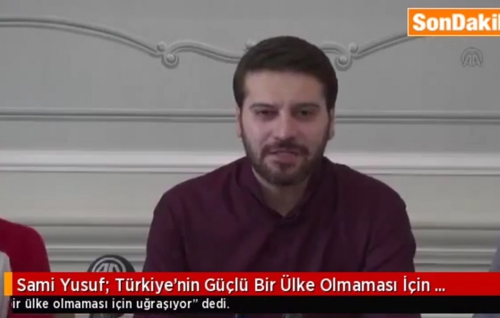 Sami Yusuf  Türkiyədə baş verən hərbi çevrilişlə bağlı fikirlərini bildirdi