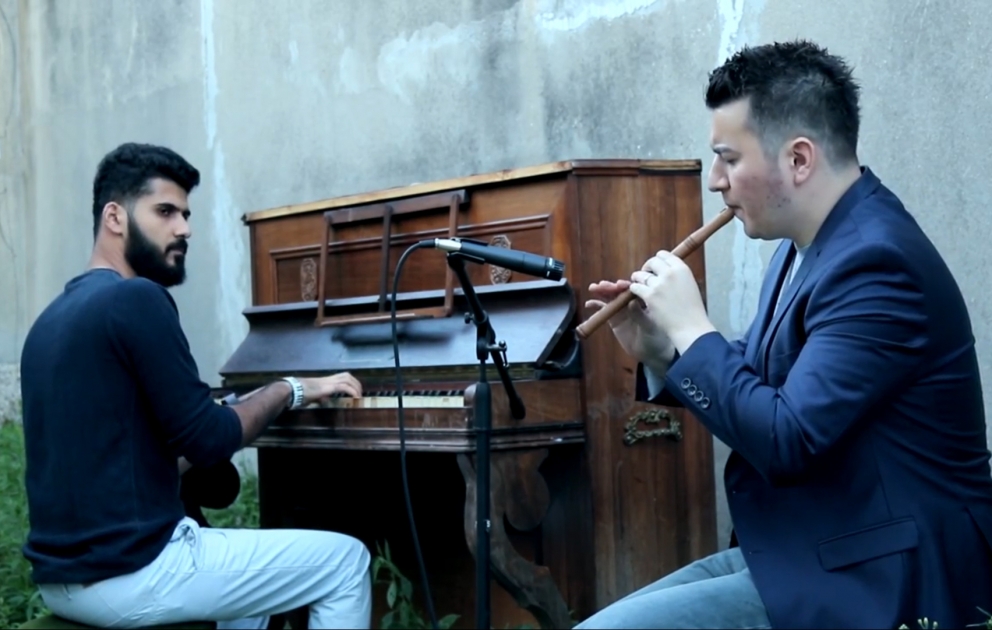 "Guba's white apple" piano and flute: new version