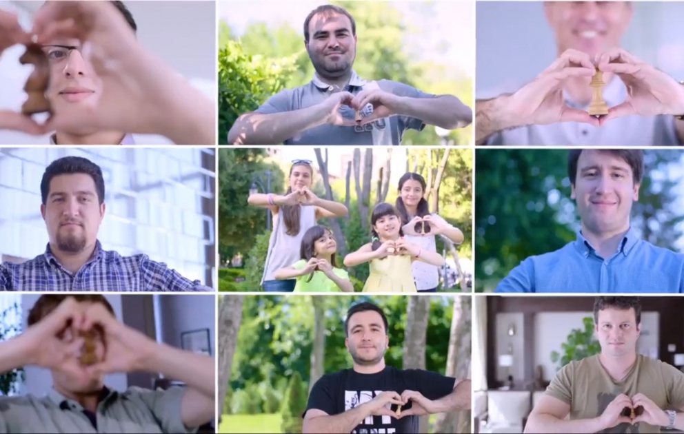 Ein neues Projekt von Baku Operationskomitee der Schacholympiade - "Say Chess"