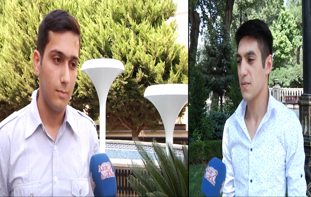 700 bal toplayan abituriyentlərin təəssüratları