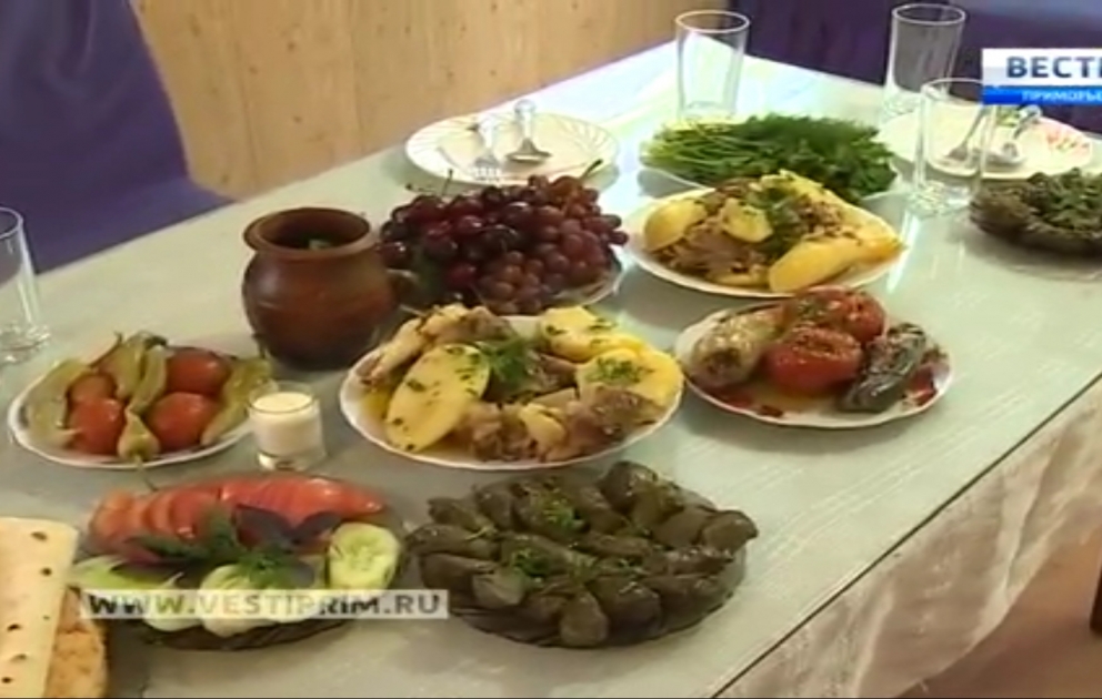 “Vesti Primorye” telekanalı Azərbaycan mətbəxi ilə bağlı süjet hazırlayıb