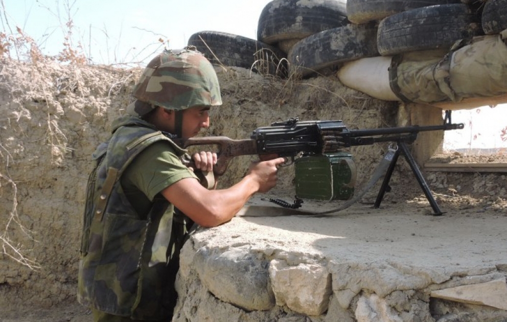 Armenian armed units violated ceasefire with Azerbaijan 12 times throughout the day
